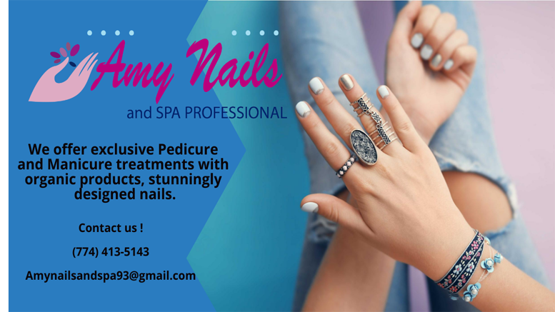 Pedicure and Manicure treatments with organic products – Amy Nails & Spa Professional