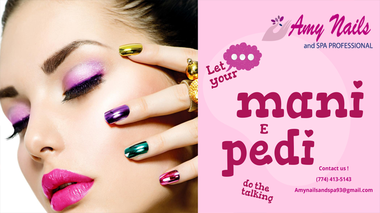 Book your appointment now –  Nails & Spa Professional