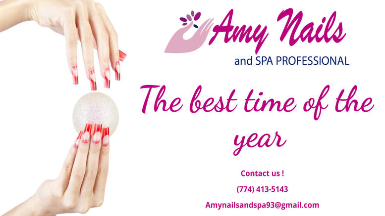 Christmas Nail Design – Amy Nails & Spa Professional