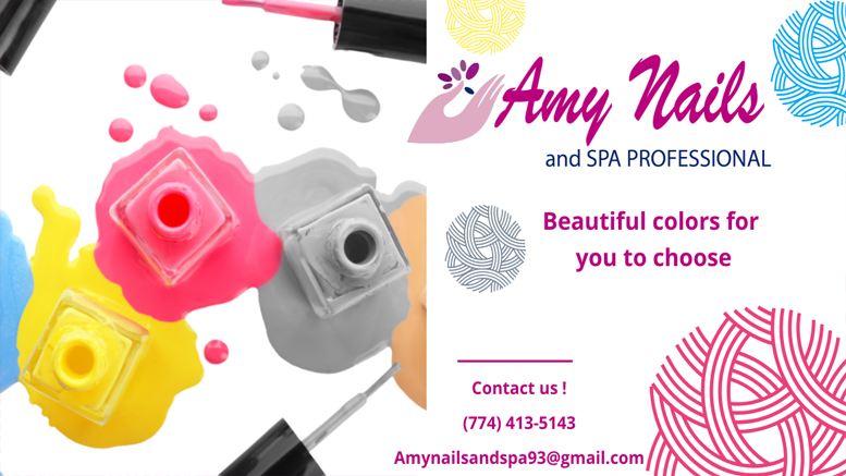 Beautiful colors for you to choose from – Amy Nails & Spa Professional