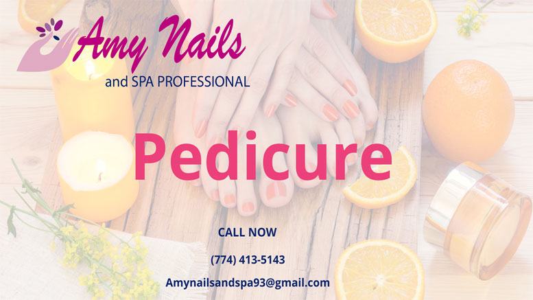 Get your pedicure ready for summer with the hottest designs at Amy Nails E Spa Professional