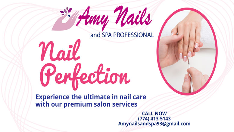 Experience the ultimate in nail care with the premium salon services at Amy Nails E Spa Professional