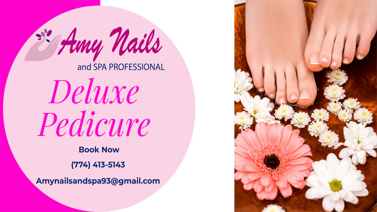 Experience the ultimate in pedicure care with Amy Nails E Spa Professional